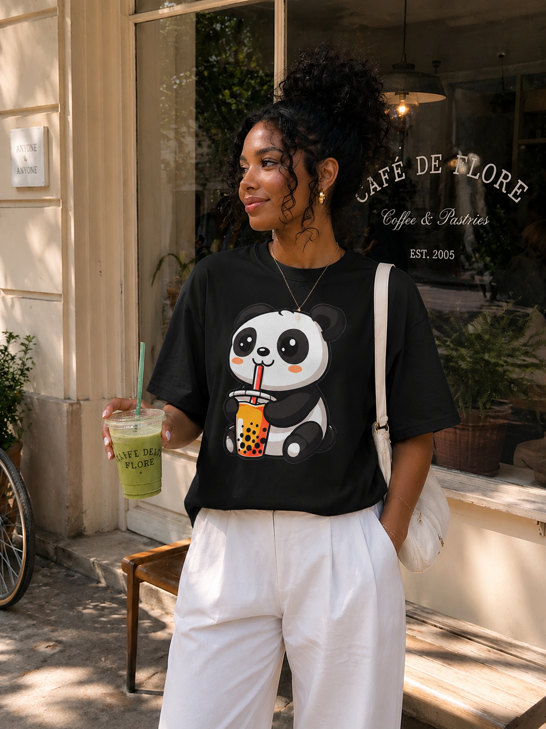 Panda Oversized Tshirt
