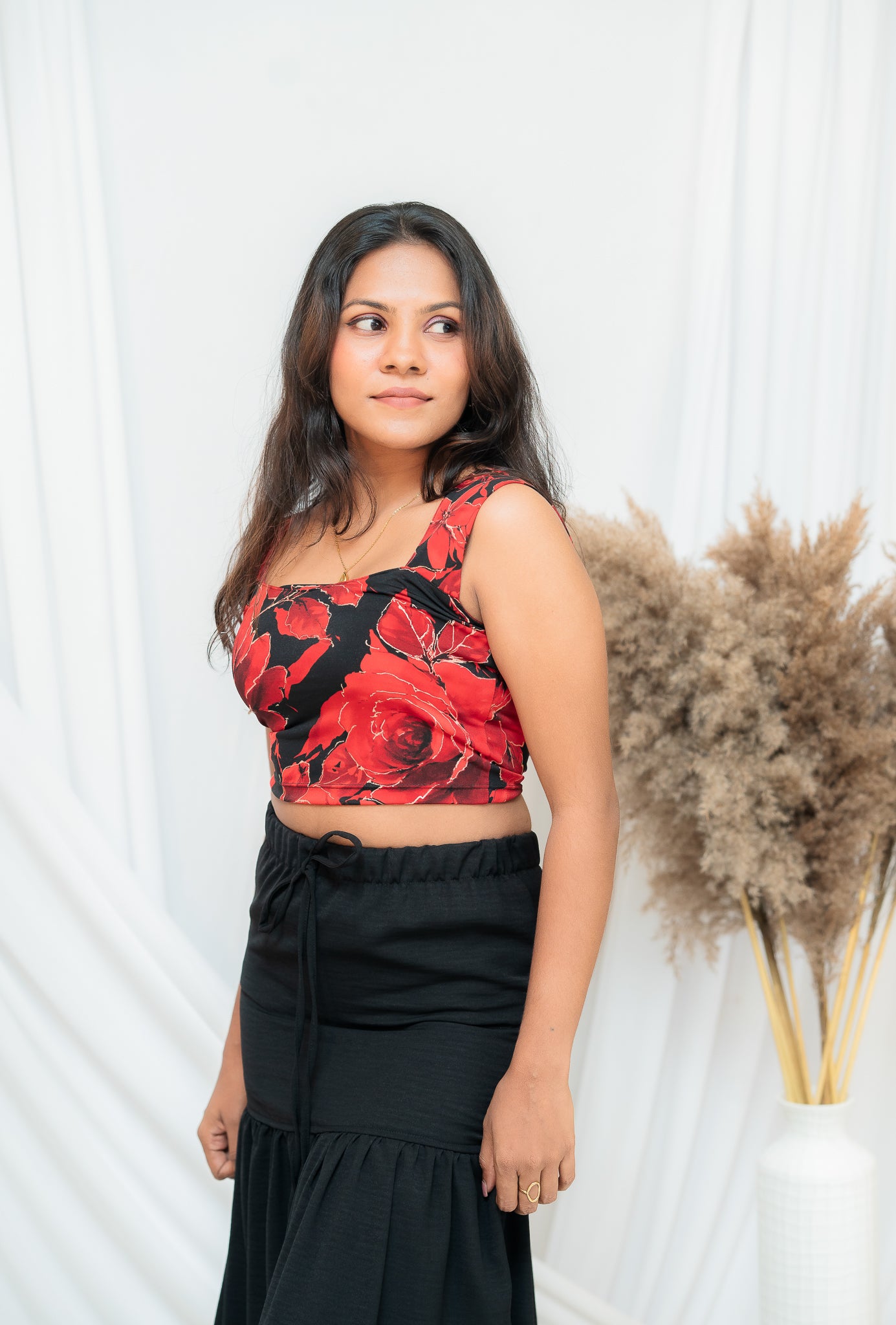 Square Neck Crop Top