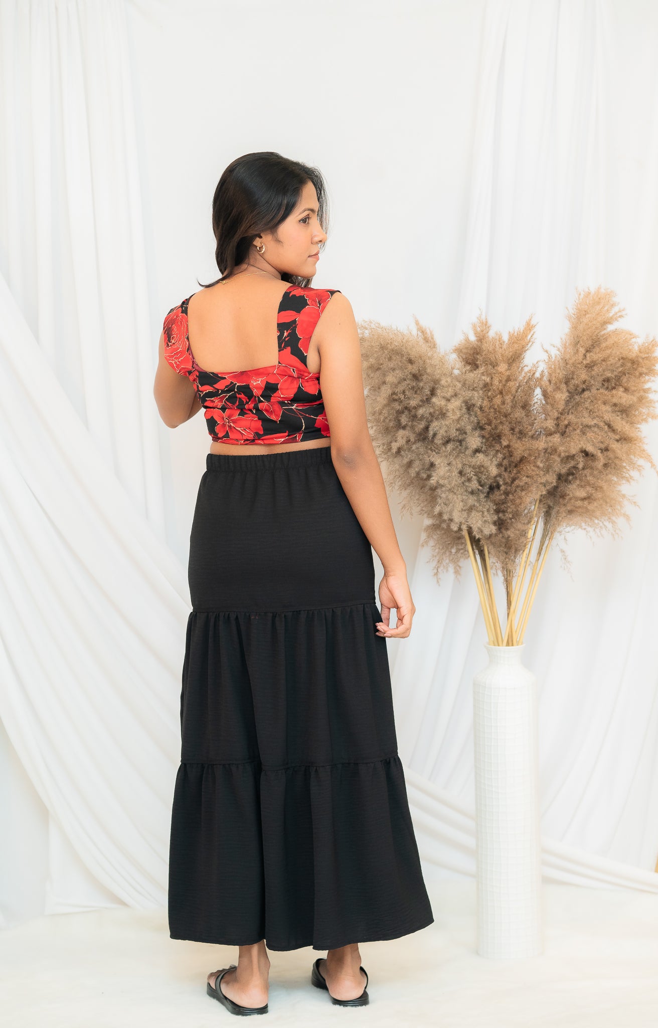 Square Neck Crop Top