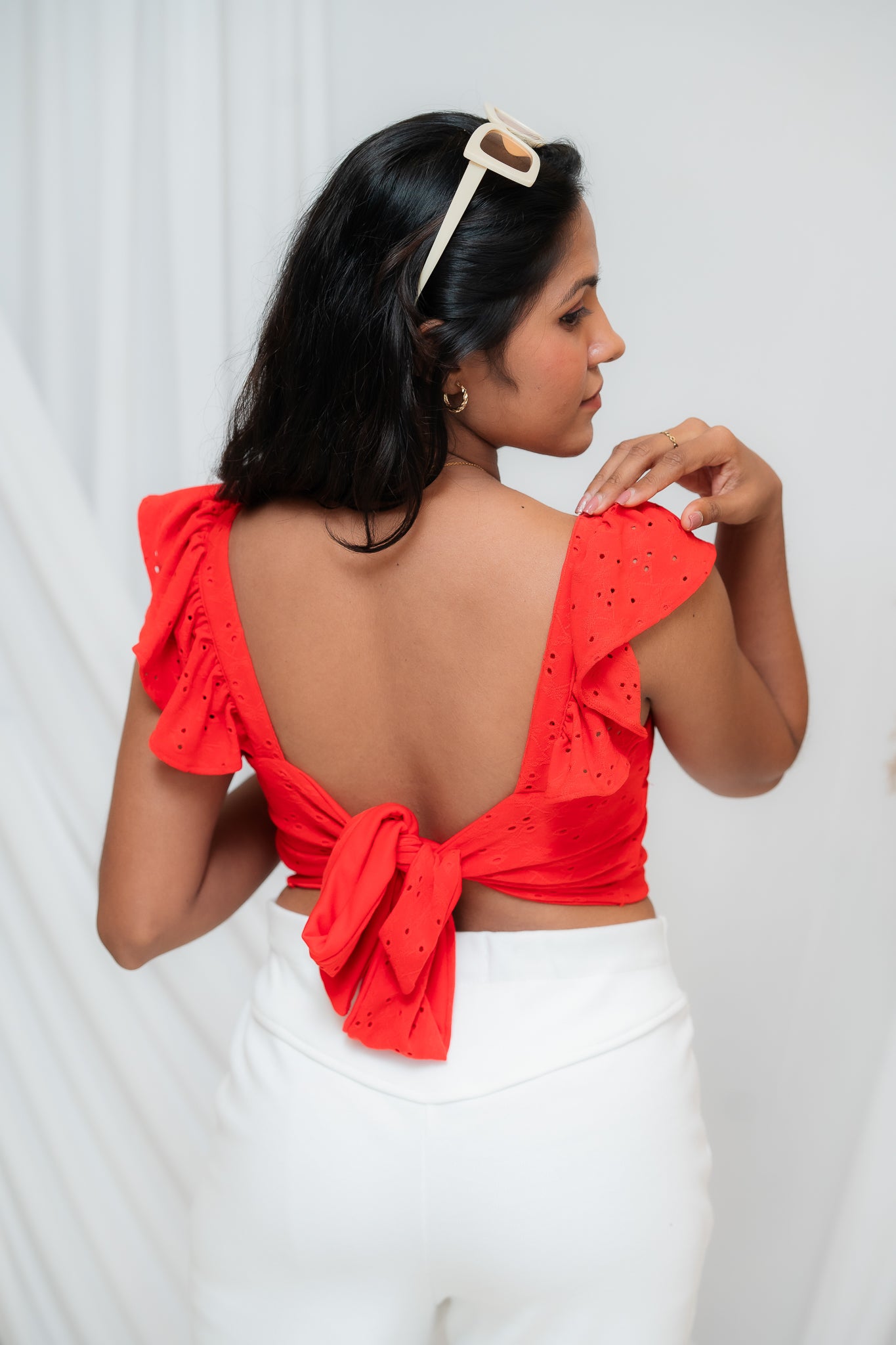 Cutlon Frill Top