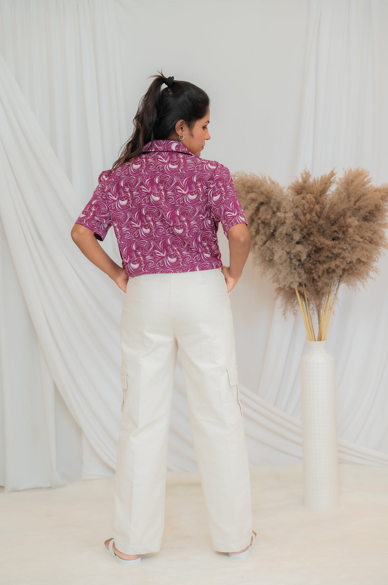 Cargo Pant - White