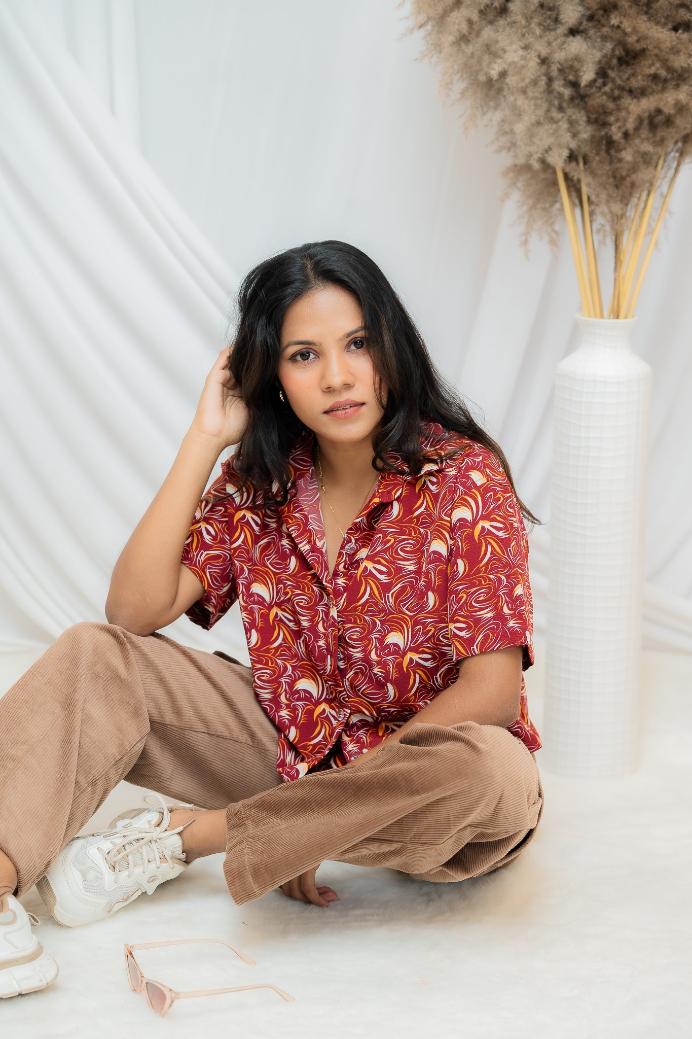 Oversized Short Sleeve Shirt
