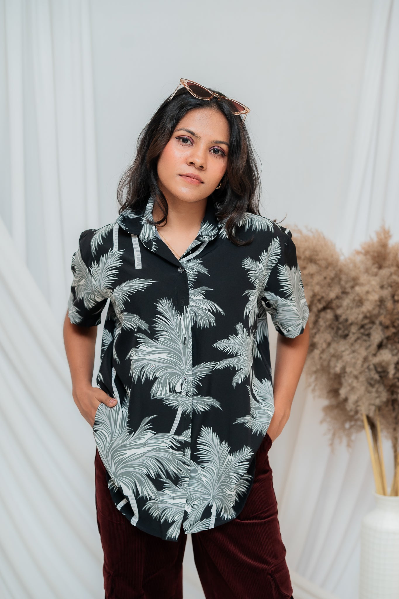 Oversized Short Sleeve Shirt