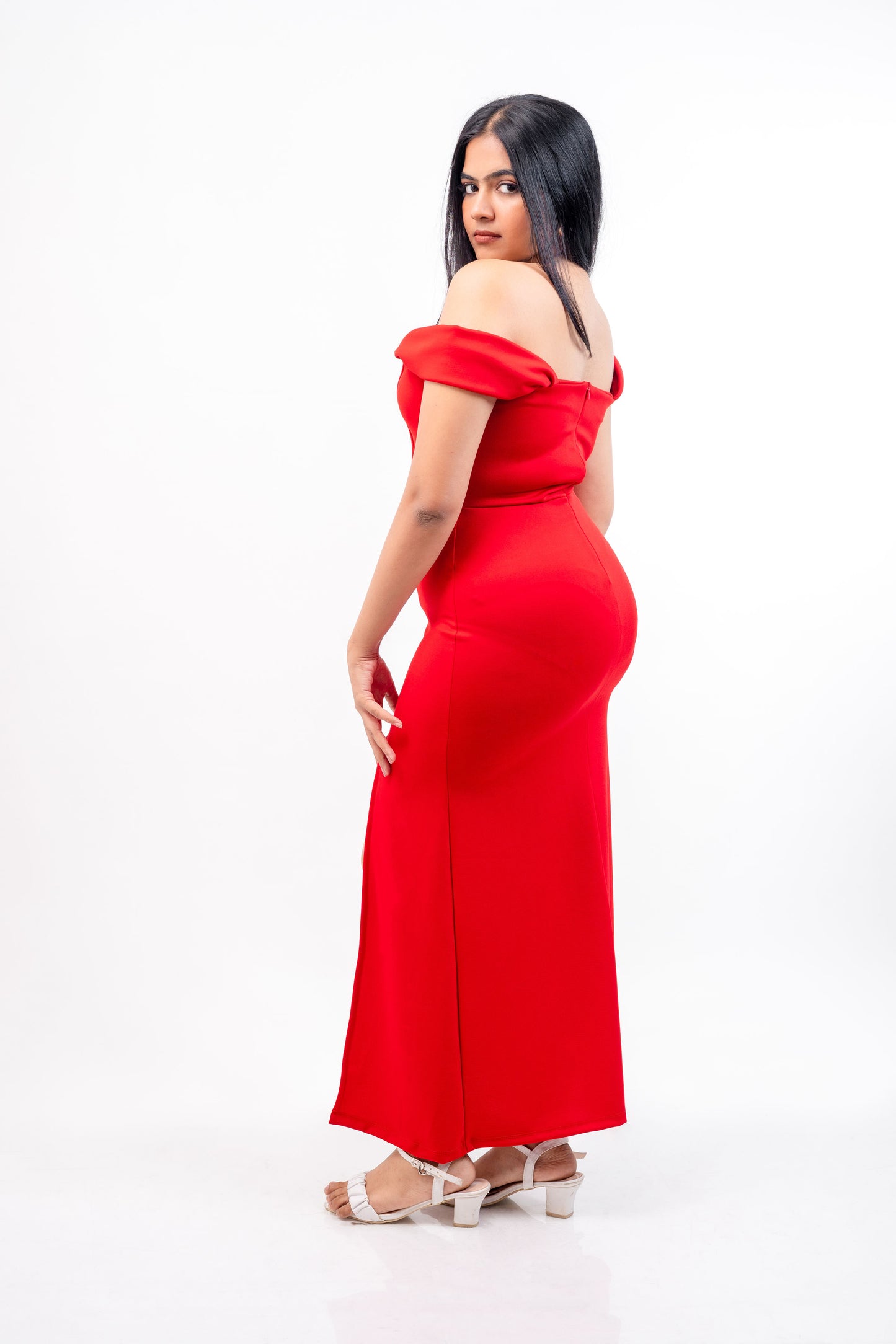 Corset Off Shoulder Dress