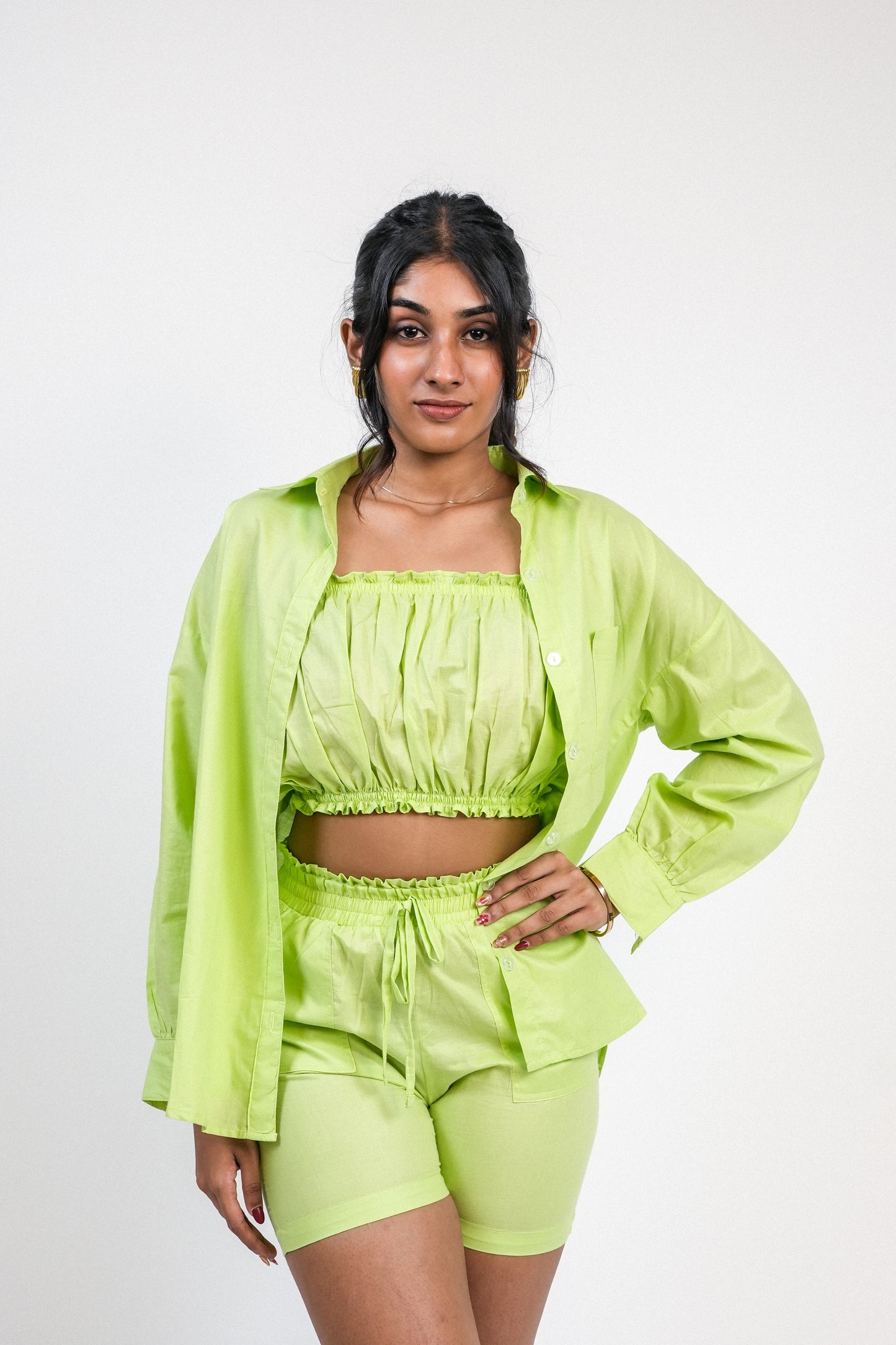 Crop Top - Lime Green