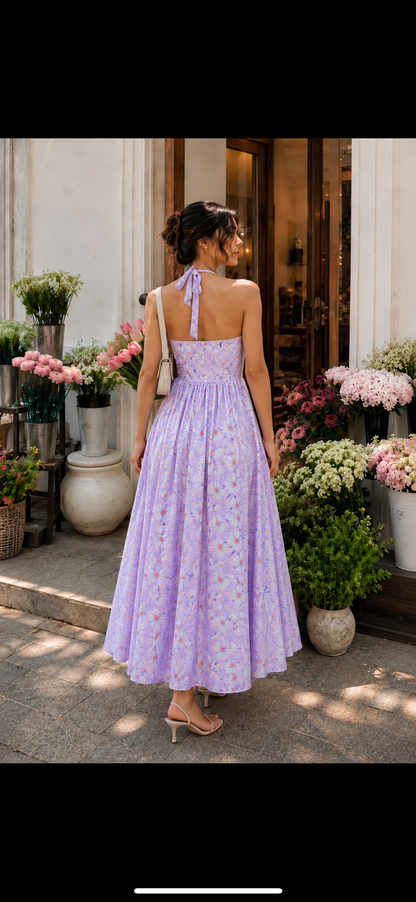 Summer floral dress