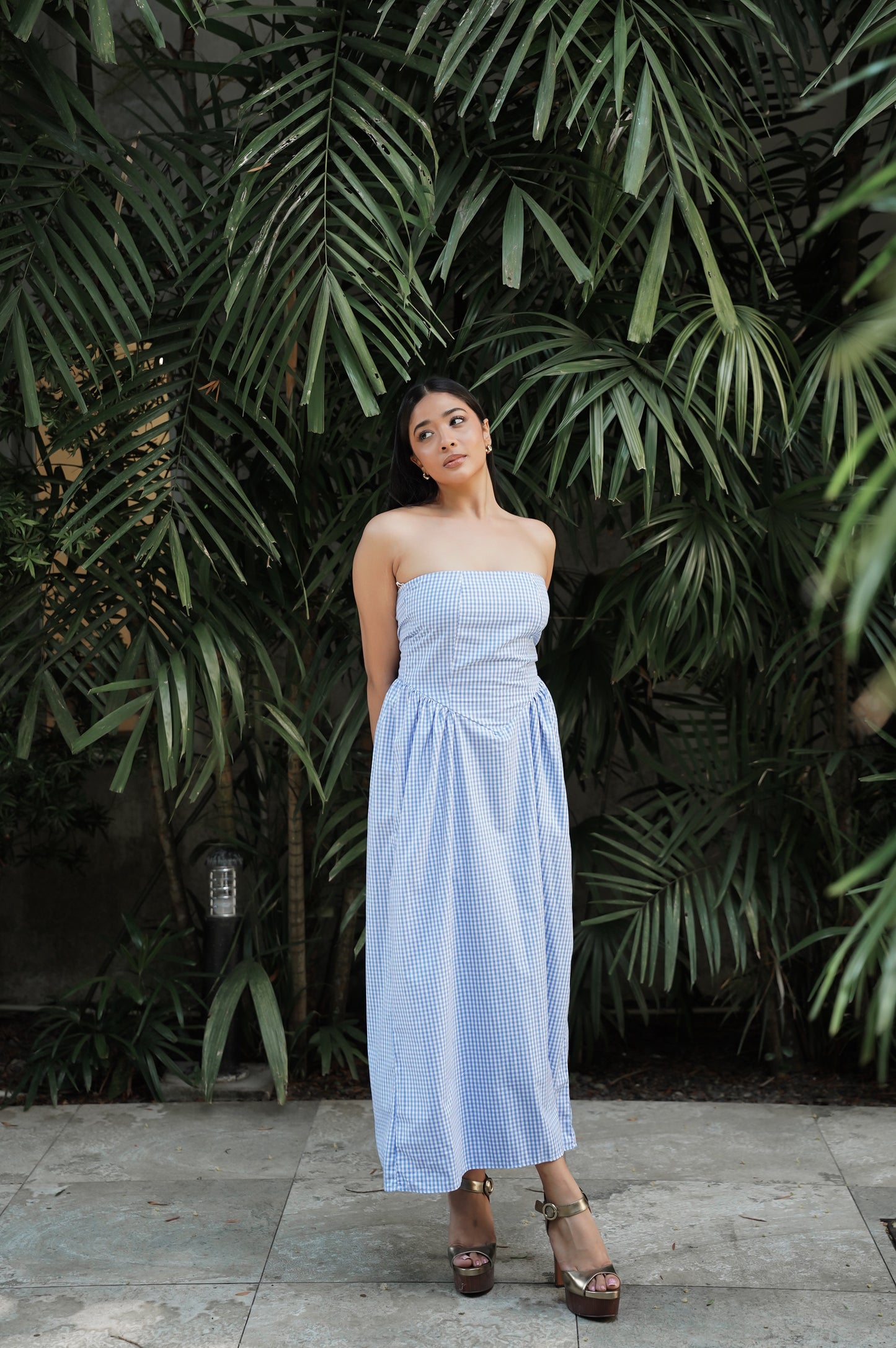 Corset Flared Dress