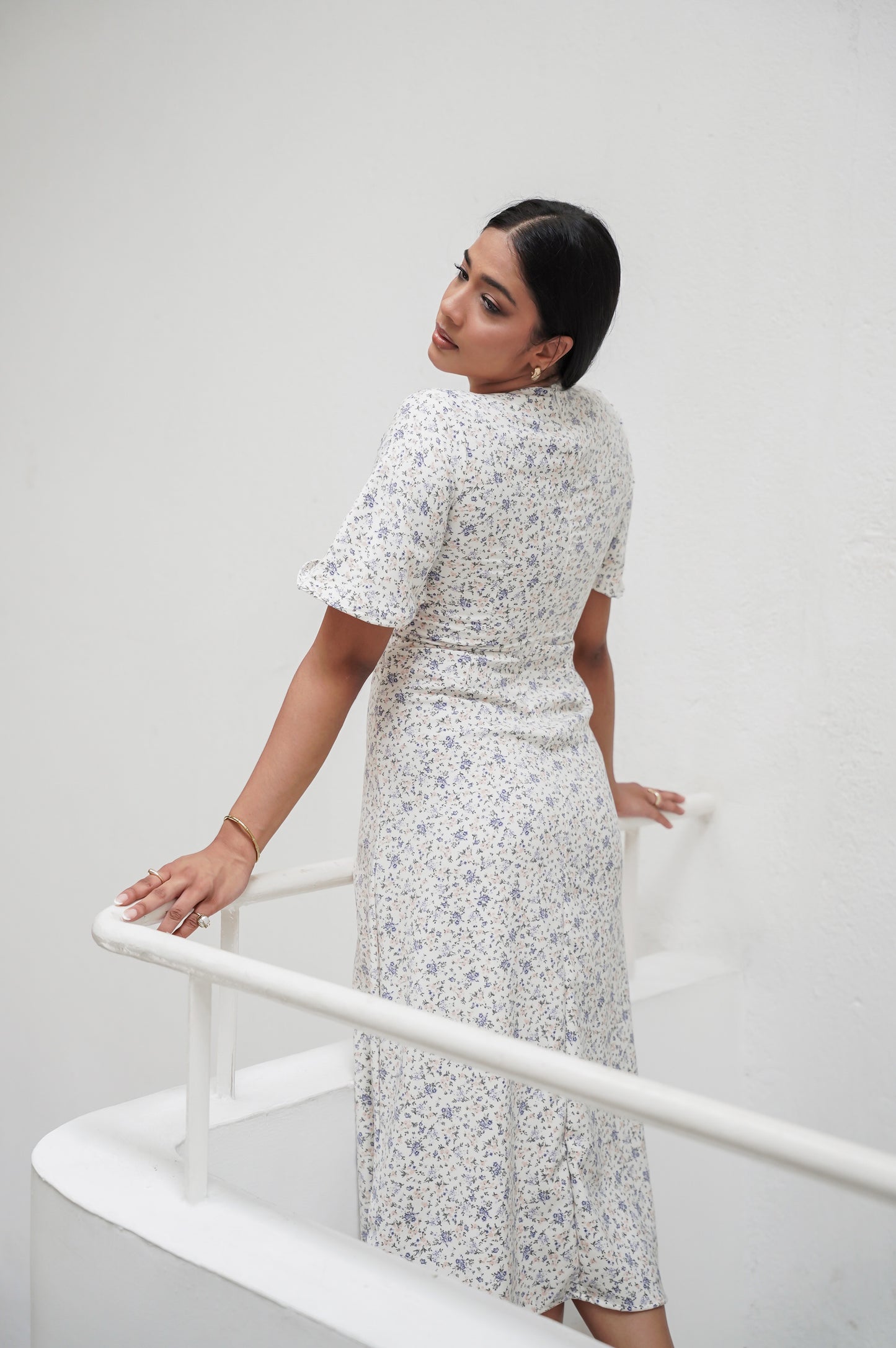 Floral Midi Dress