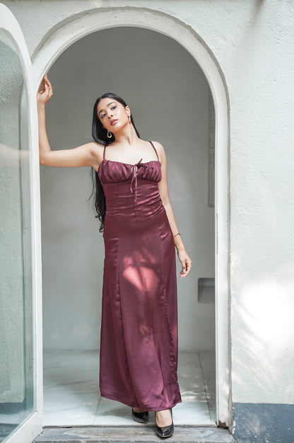 Satin Corset Dress