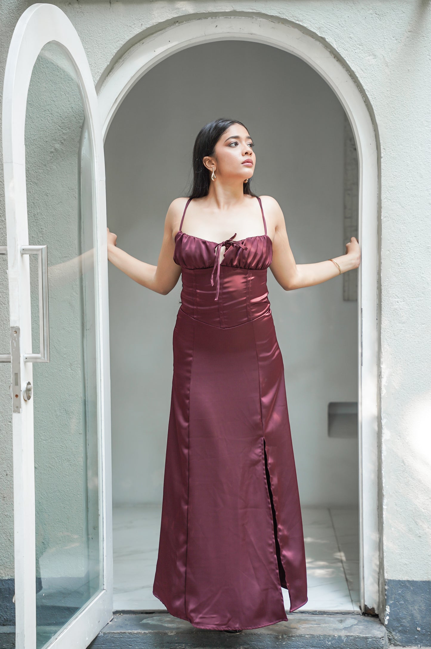 Satin Corset Dress