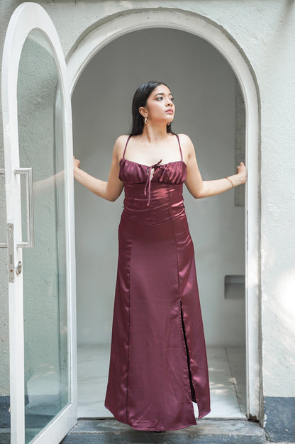 Satin Corset Dress