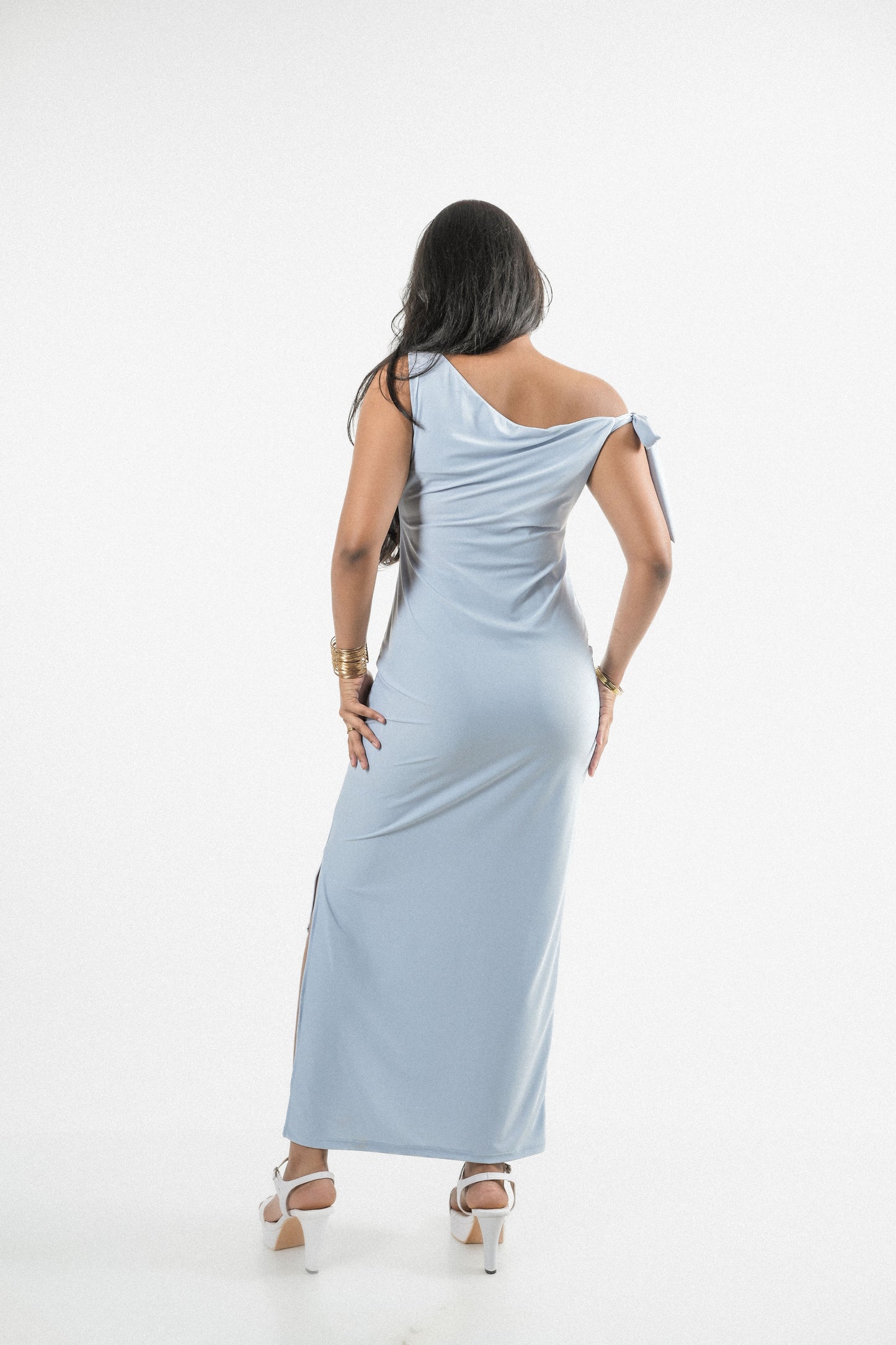 IT GIRL Tie Up Bodycon Dress