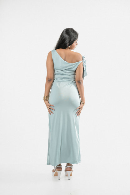 IT GIRL Tie Up Bodycon Dress