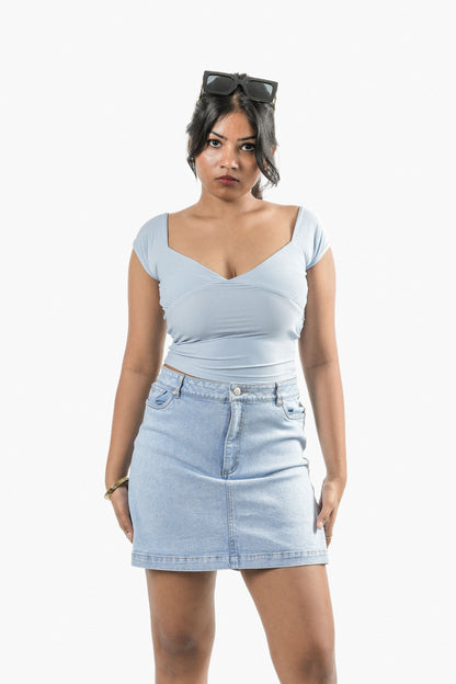 IT GIRL Skort Denim