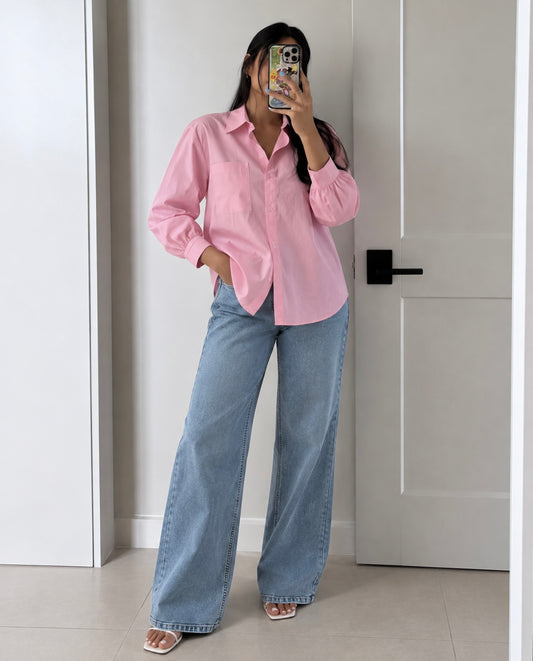 Pastel Pink Shirt