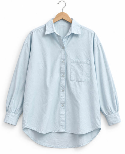 Pastel Blue Shirt