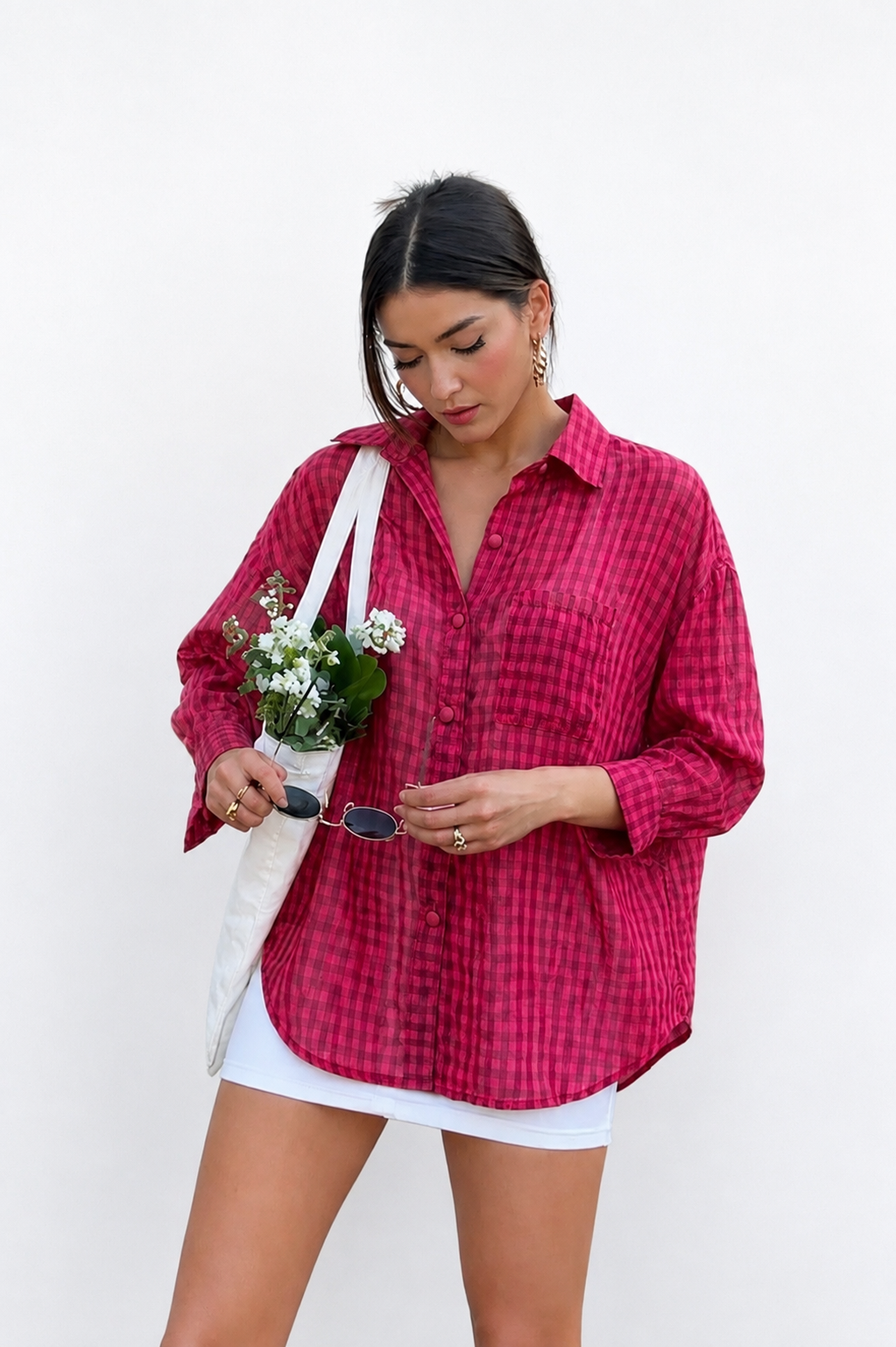 Check Shirt - Pink
