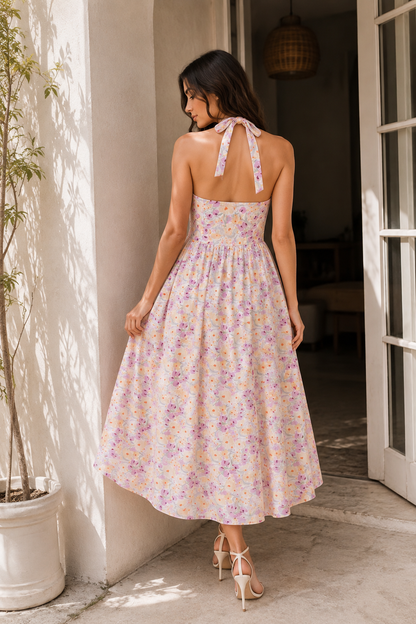 Summer floral dress